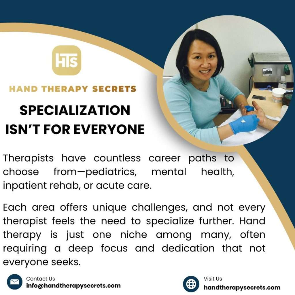 Why Are There So Few Certified Hand Therapists?